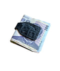 Handmade Crocodile Leather Magnetic Money Clip