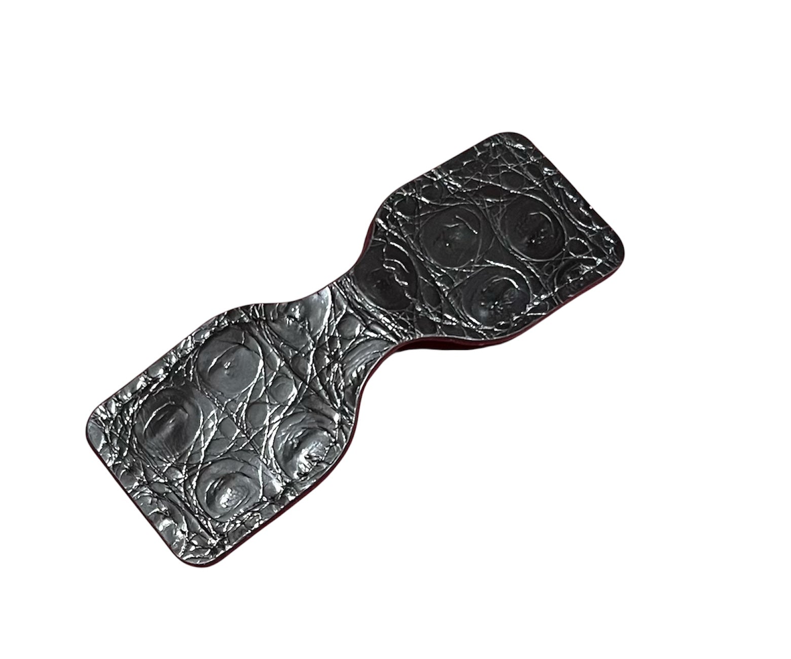 Handmade Crocodile Leather Magnetic Money Clip