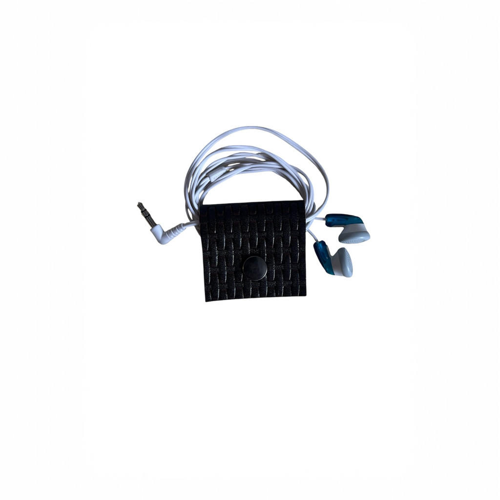 Handmade Leather Travel Organizer for Cables